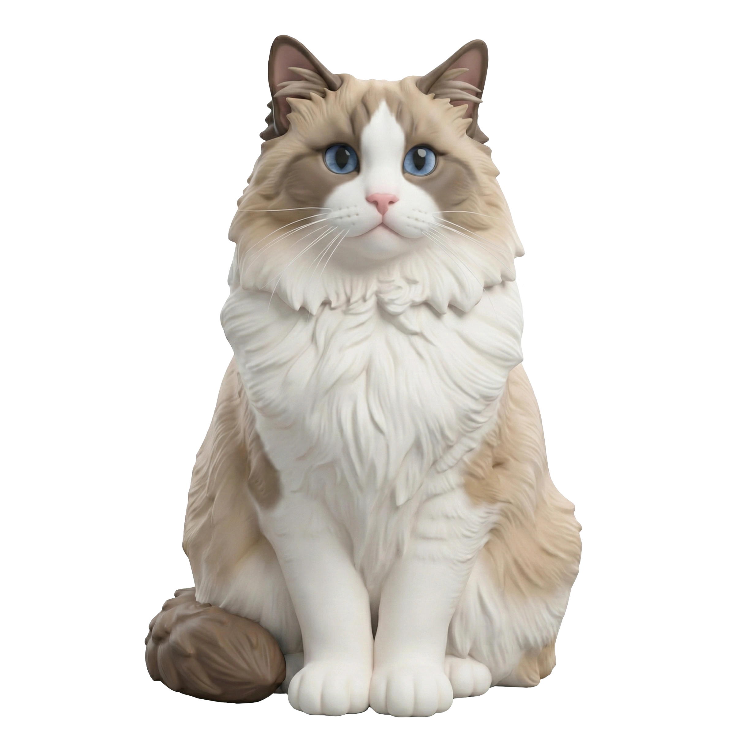 Realistic Pet Figurine custom photo design sample